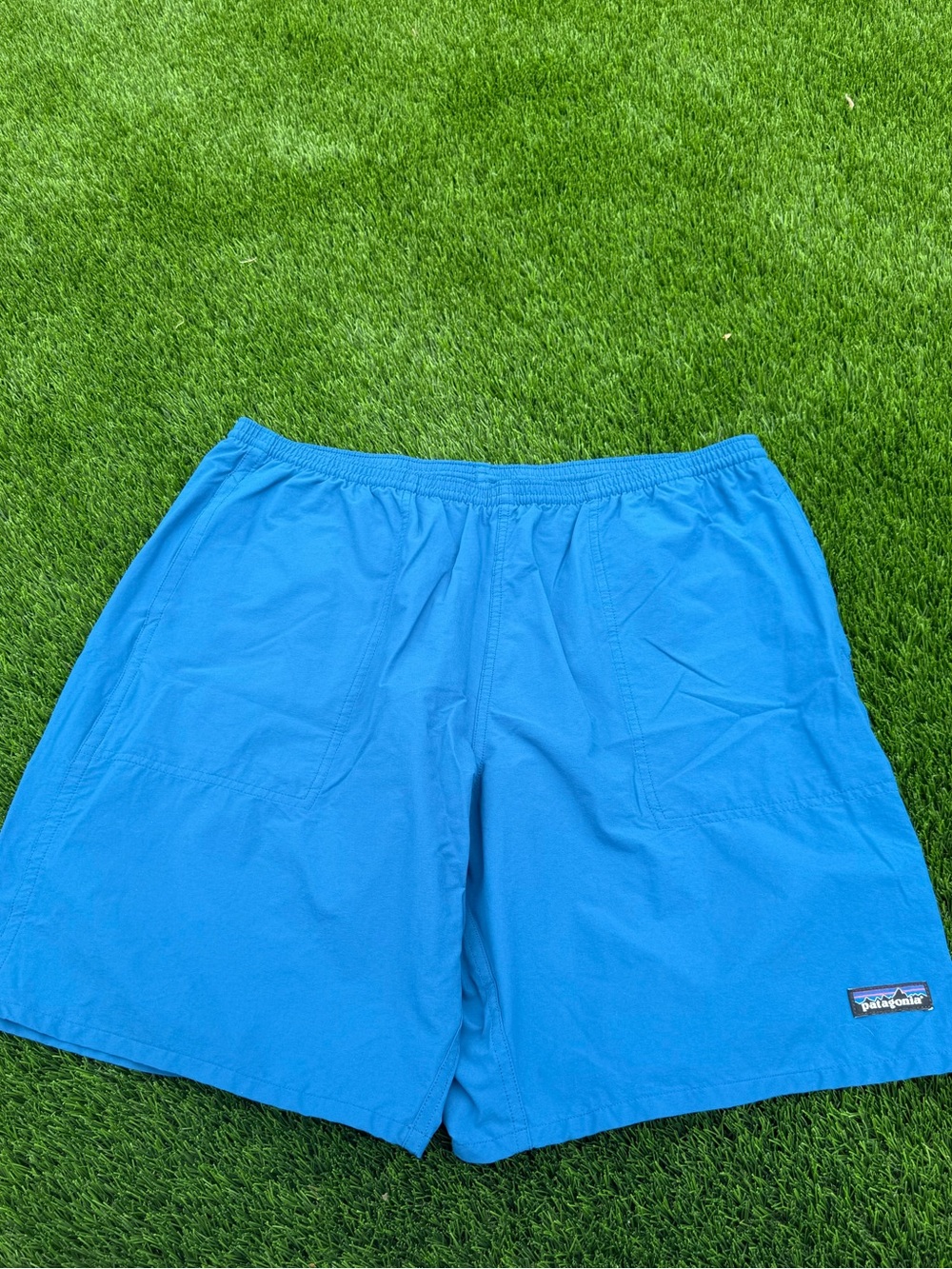 Patagonia men’s Blue Elastic Waist Shorts